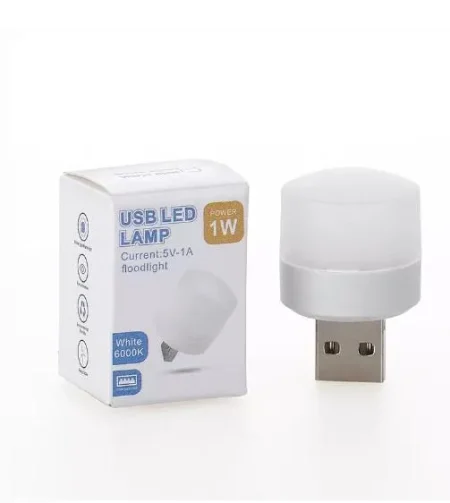 Mini USB LED Light Bulb | Universal For Laptops | Power Bank & Other Usb Ports