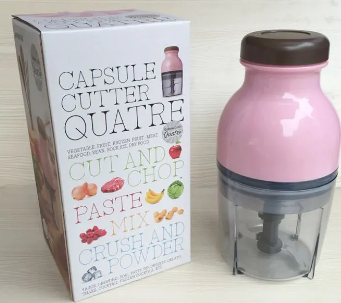 Capsule Cutter Quatre Mini Electric Multipurpose Food Chopper (Random Color)