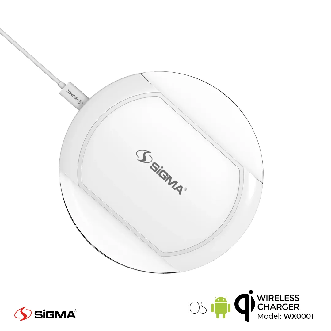 SIGMA - SMALL & POWERFUL QI WIRELESS CHARGER - WX0001