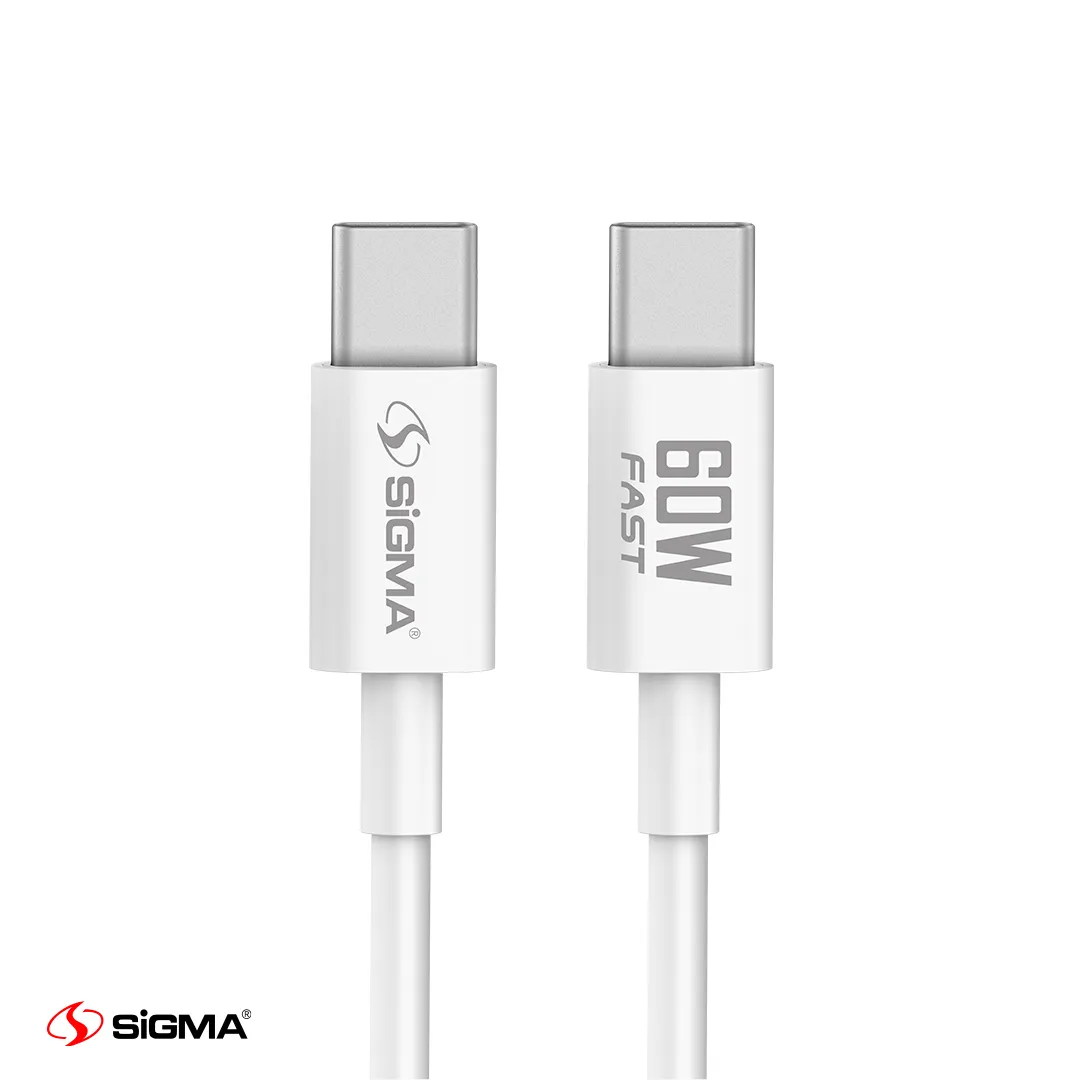 Sigma - 60W C TO C FAST CHARGER CABLE – PD-1