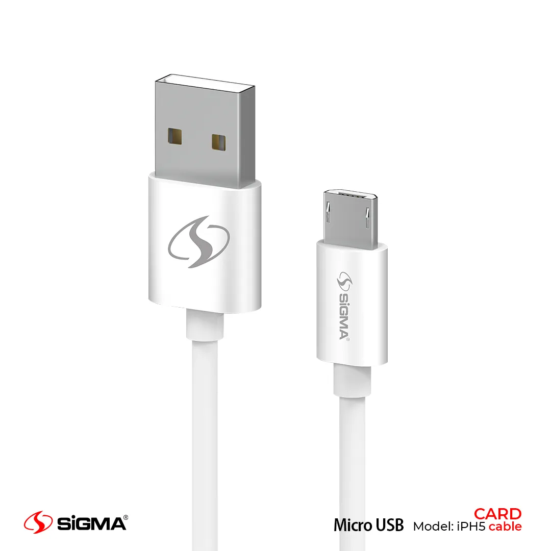 Sigma - MICRO 3A CHARGE + SYNC 2IN1 DATA CARD CABLE