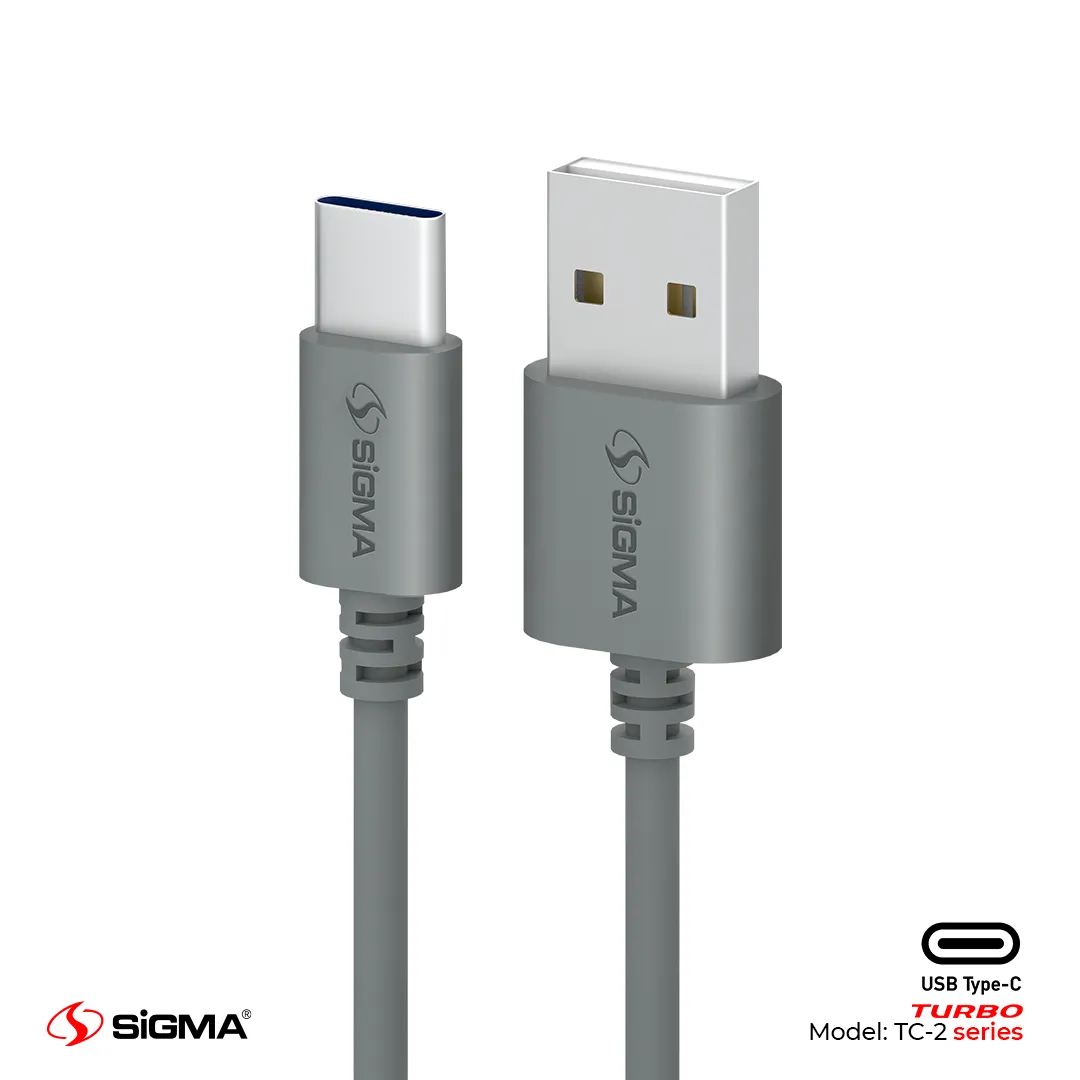 Sigma - TURBO TYPE-C CABLE 2.4A AUTO DISCONNECT – TC-2