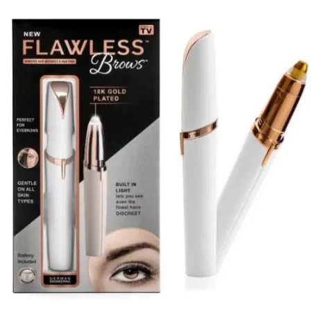 (50 Pcs Ctn) 18k Eyebrow Hair Remover Flawless - Chargeable