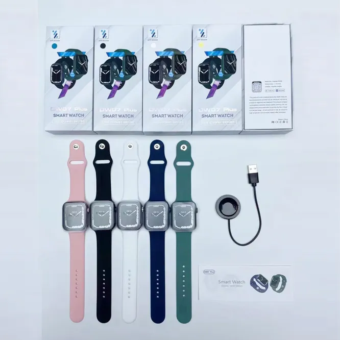 DW07 Plus Smartwatch IP67 Waterproof (Black)