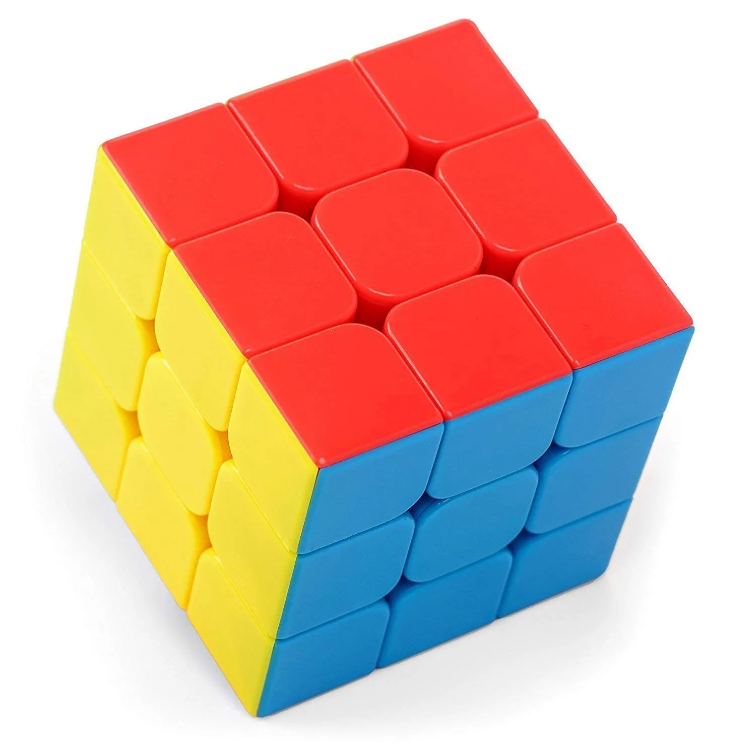 Speed Cube Professional Magic Square Smooth Puzzle 3x3x3 Cube Puzzle Toy for Kids - Adults