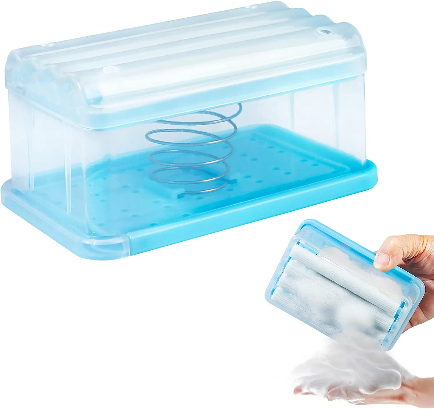2 in 1 Soap Cleaning Storage Foaming Box