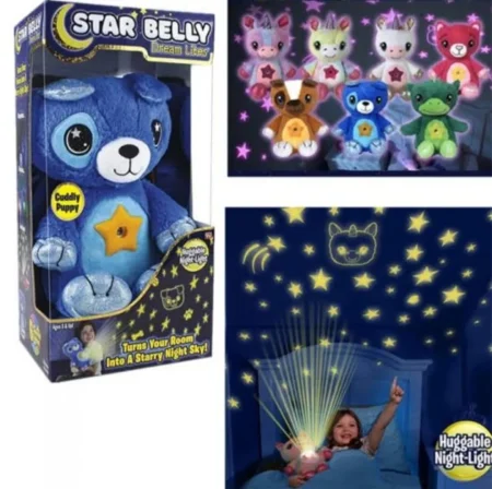 Star Belly Dream Lites Cell Operated  7 Different Music