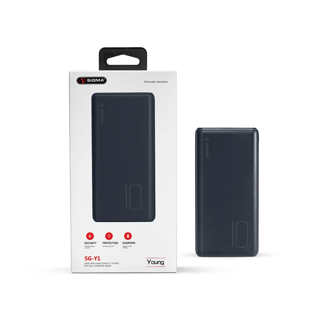 SIGMA - POWER BANK - 10000MAH YOUNG – SG-Y1