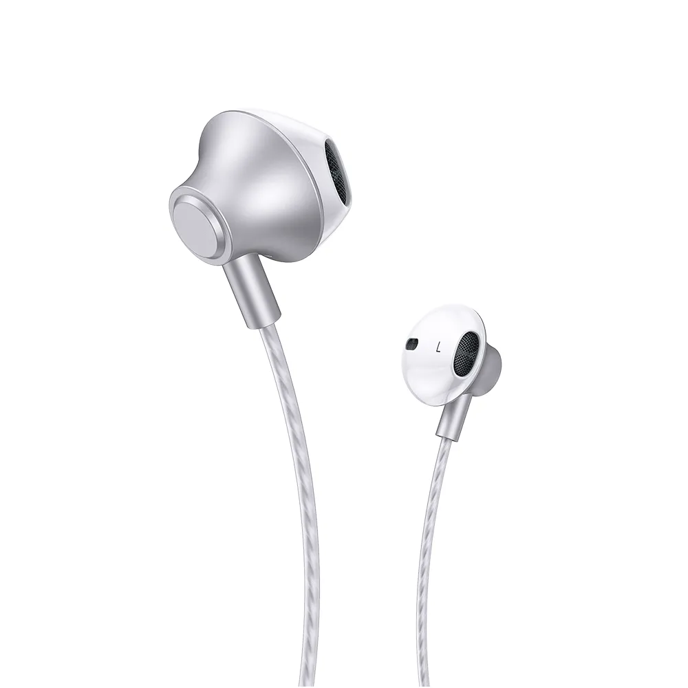 SIGMA - PREMIUM METAL CASING IN-EAR EARPHONES WITH MIC – S24 (Random Color)