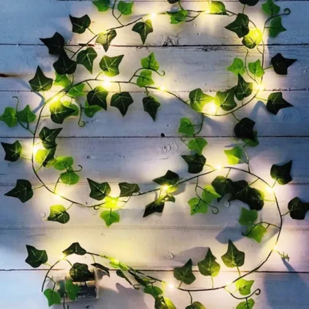 Maple Leaf Garland String Fairy Light With 20 LED Wall Decoration