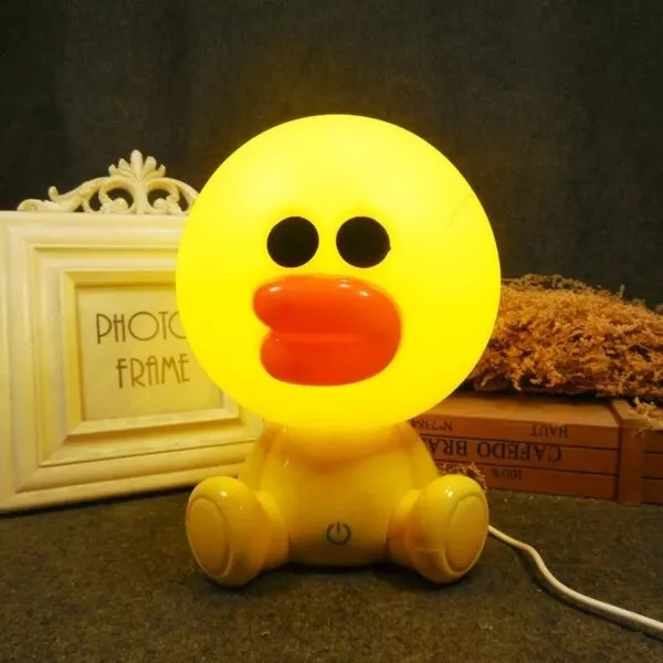 Kids LED Sally Chicken Cartoon Night Lamp