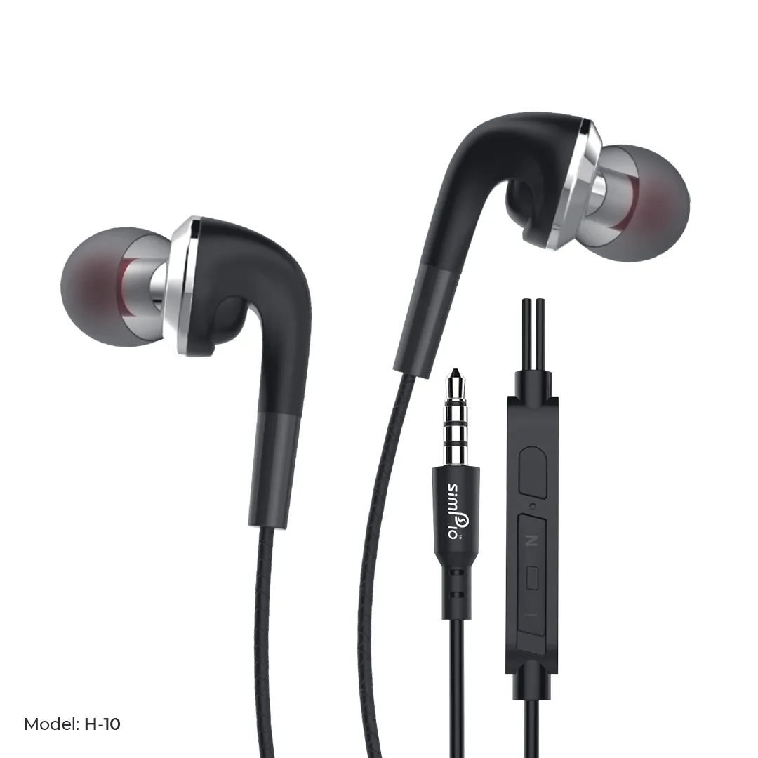 EARPHONES HIGH QUALITY SOUND (H-10)
