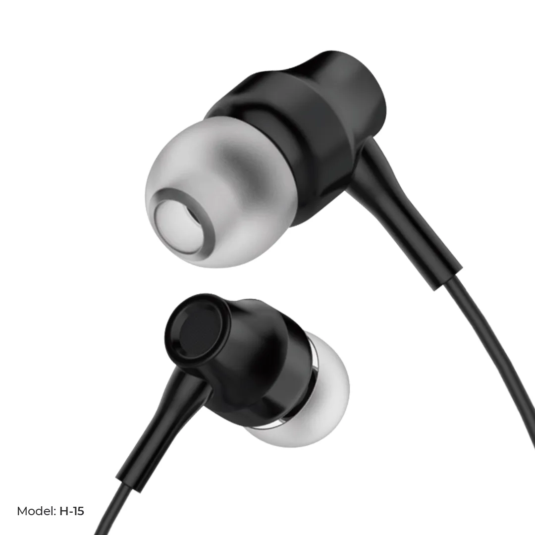 EARPHONES HIGH QUALITY SOUND (H-15)