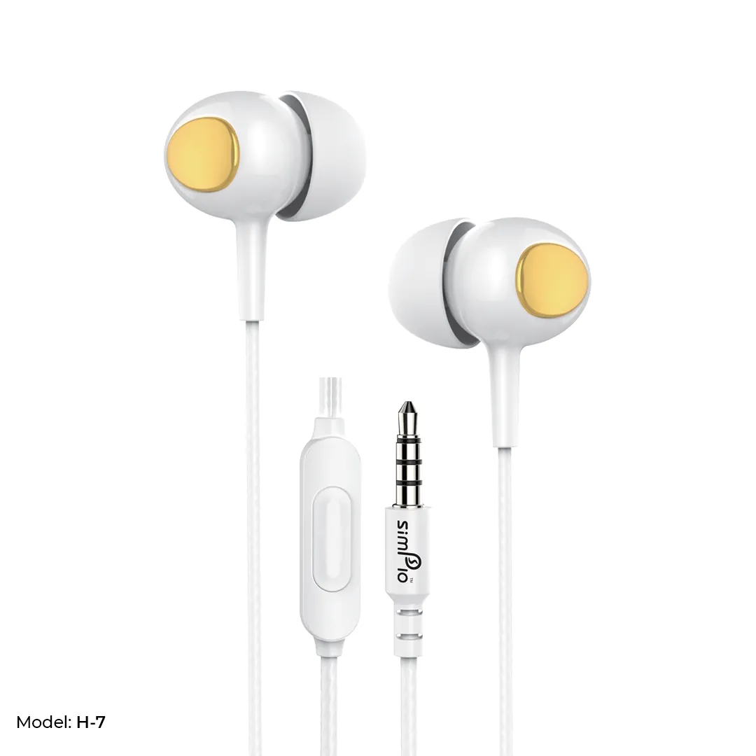 EARPHONES HIGH QUALITY SOUND (H-7)