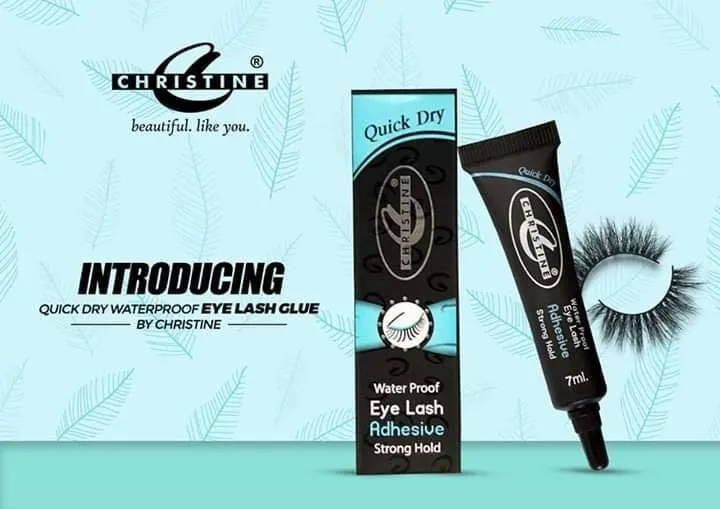 Christine Water Proof Eye Lash Glue clear