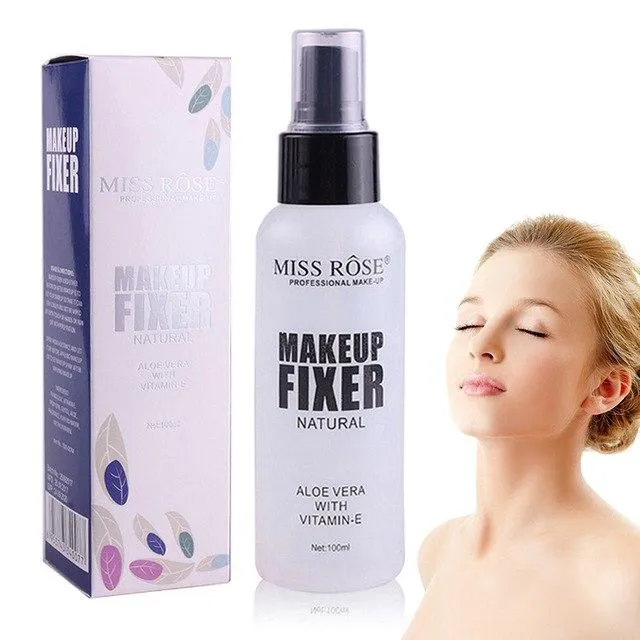 Miss Rose Make-Up Fixer Aloe Vera With Vitamin E Original 100 ML Oil control And Moisturizer Long Lasting