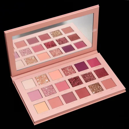 18 Shade Pearlescent Shimer , Matte Waterproof NUDE Eyeshadow Palette