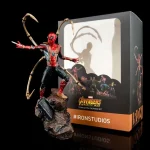 A set of boxed 15cm Avengers Infinity War Spider-Man model souvenir ornaments