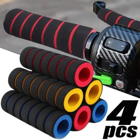 MULTI SOFT PAIR FOAM CYCLIST GRIP CYCLE HANDLE MOTOR BIKE GRIP COVER SET