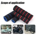 4pcs-set-universal-grip-comfort-foam-handle-bar-motorcycle-bicycle-random-color – 1